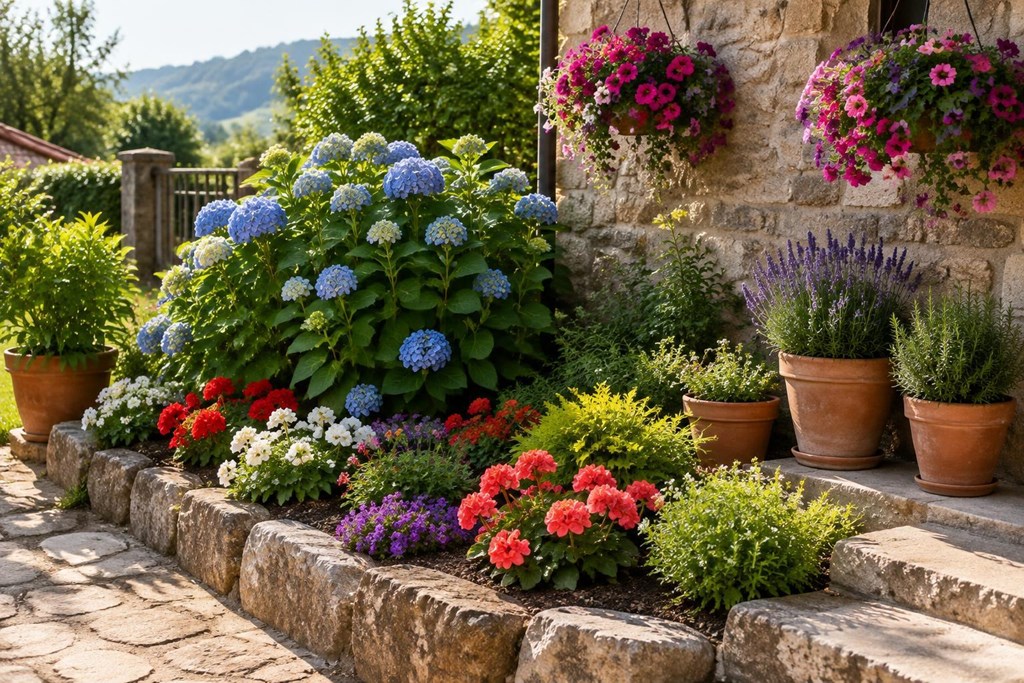 6 ideas para dar vida al jardín con plantas de temporada