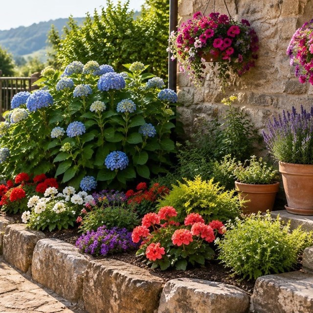 6 ideas para decorar el jardín con plantas de temporada